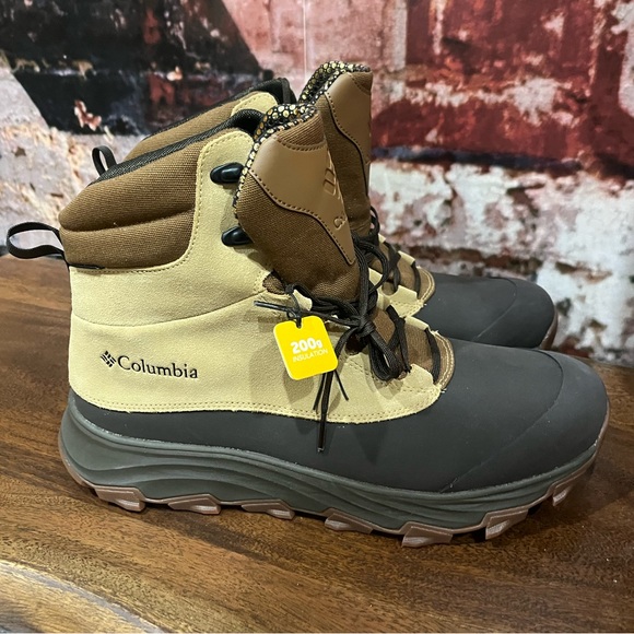 NEW COLUMBIA EXPEDITIONIST SHIELD BOOTS BEIGE AND BROWN - Picture 6 of 8